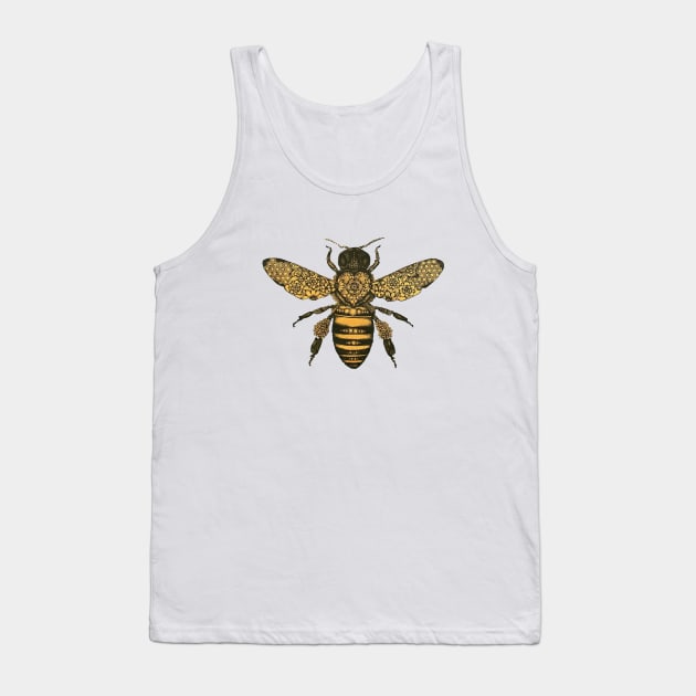 Bumblebee Tank Top by Mendi Art